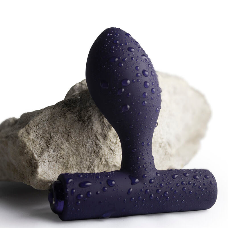 ROCKS-OFF - MINI BAGUETTE MAGIQUE RECHARGEABLE 16 FONCTIONS, ROSE PIVOINE