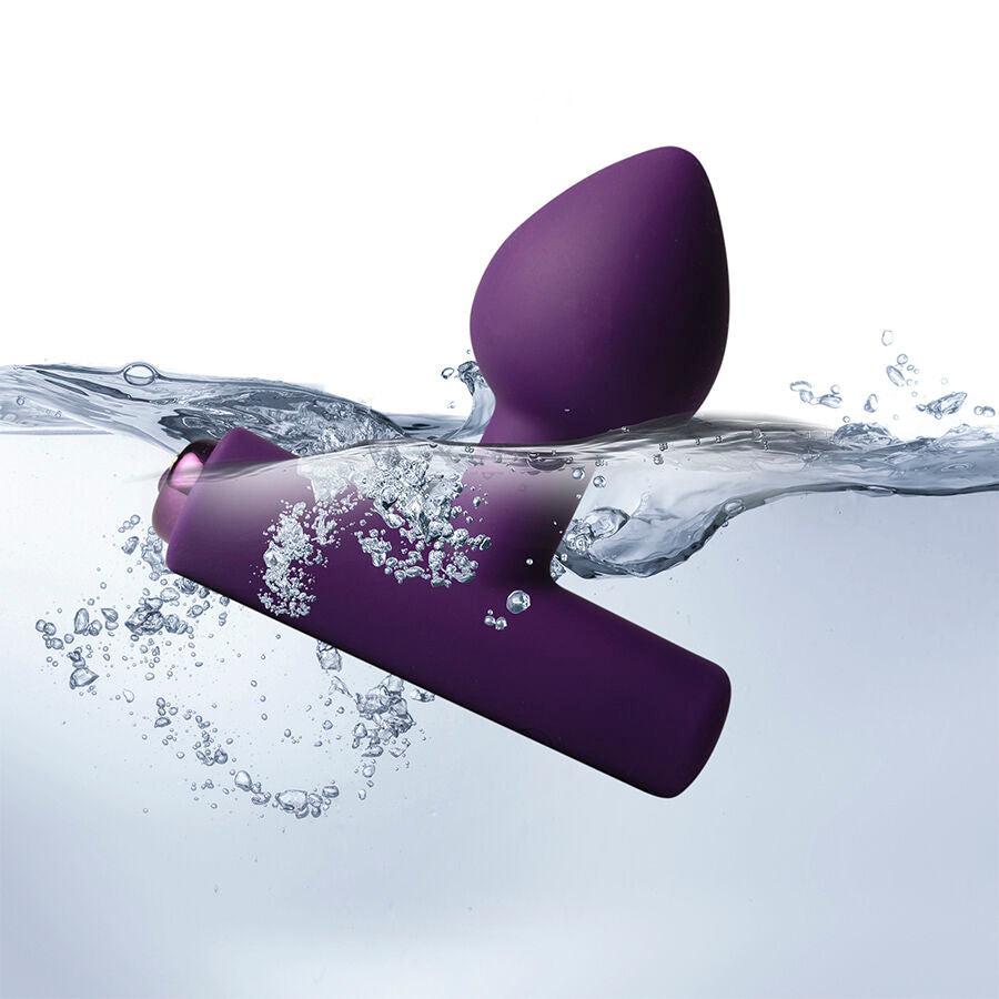 ROCKS-OFF - NOVA ASTRYX PREMIUM PLUG ANAL RECARGABLE 16 FUNCIONES NEGRO