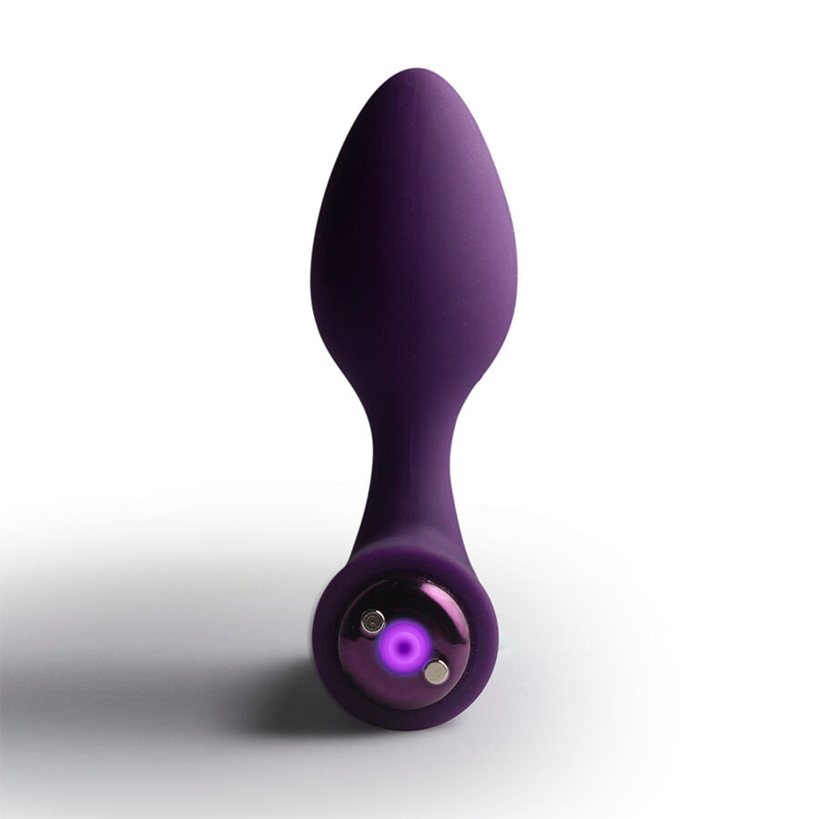 ROCKS-OFF - NOVA SOLARIS PLUG ANAL FINO RECARGABLE 16 FUNCIONES NEGRO