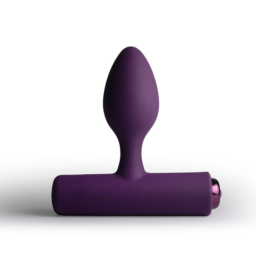 ROCKS-OFF - NOVA SOLARIS PLUG ANAL FINO RECARGABLE 16 FUNCIONES NEGRO