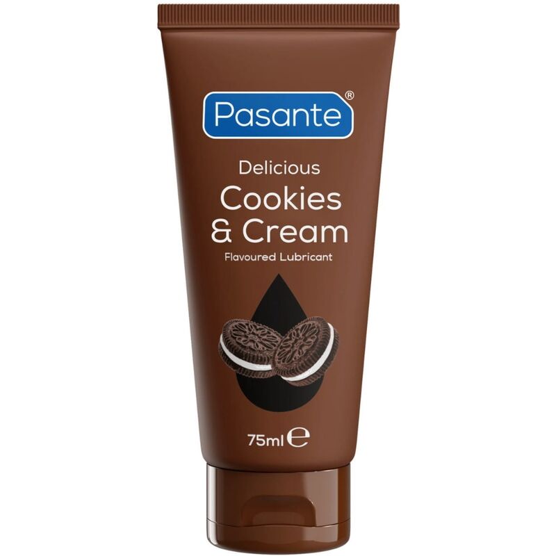 PASANTE - LUBRIFIANT À BASE D'EAU, SAVEUR COOKIES & CREAM, 75 ML