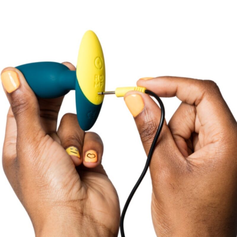 ROMP - PLUG ANAL VIBRANT BASS 10 CM VERT