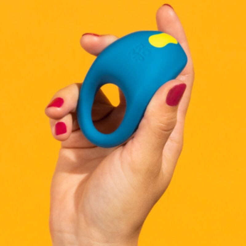 ROMP - JUKE ANNEAU PÉNIEN EN SILICONE AVEC VIBREUR STIMULATEUR CLITORIDIEN