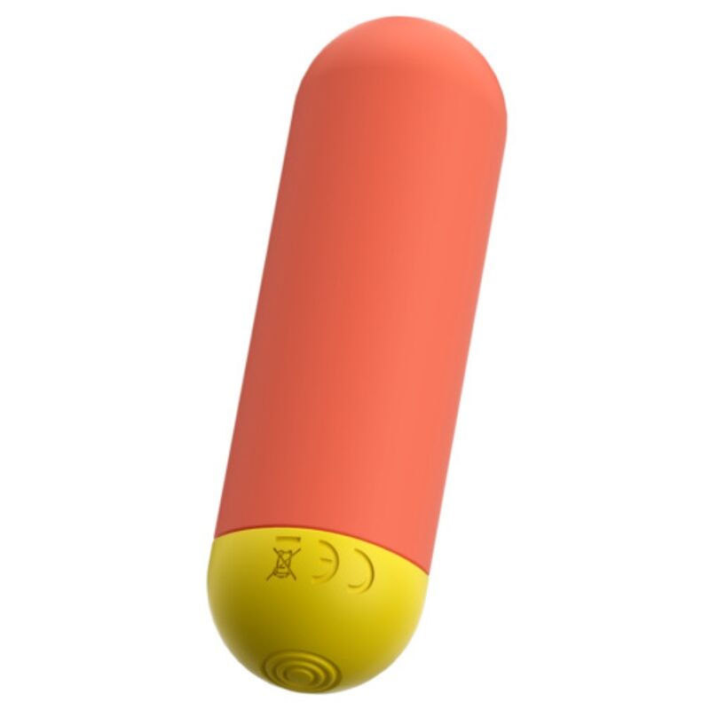 ROMP - RIOT BOULE VIBRANTE MULTIFONCTION ORANGE + JAUNE