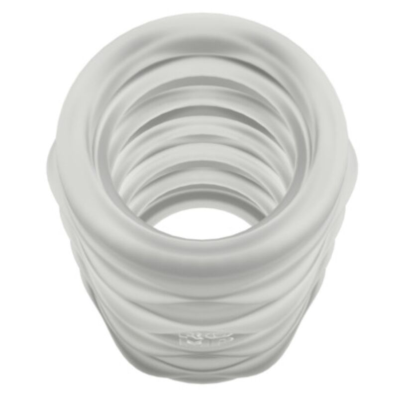 ROMP - MOSH MASTURBATEUR TRANSPARENT POUR HOMMES AVEC GAINE RÉVERSIBLE DE 6 CM