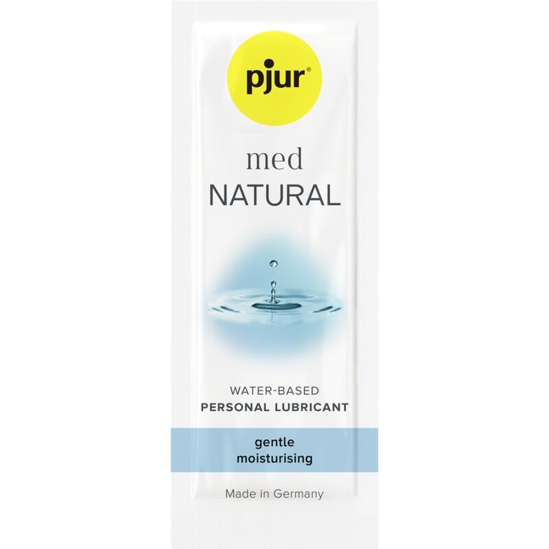 PJUR - LUBRIFIANT NATUREL À BASE D'EAU 2 ML