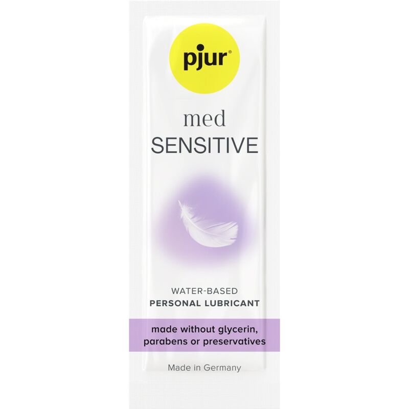 PJUR - LUBRIFIANT À BASE D'EAU MED SENSITIVE GLIDE 2 ML