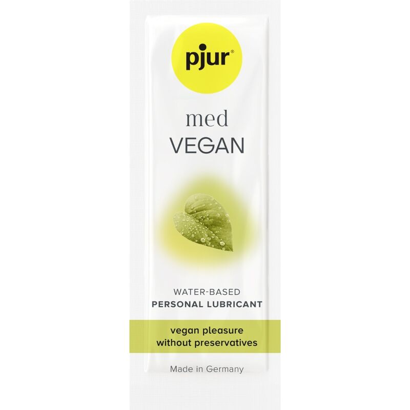 PJUR - LUBRIFIANT À BASE D'EAU VEGAN GLIDE 2 ML