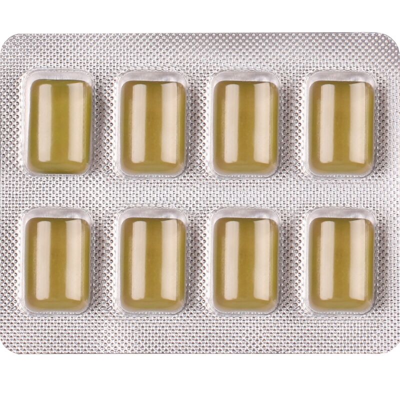 WUG DIET – PASTILLES À MÂCHER FONCTIONNELLES SANS SUCRE, 8 UNITÉS