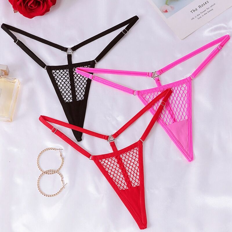 CHILIROSE - CR 4856 MICRO TANGA RÉSILLE