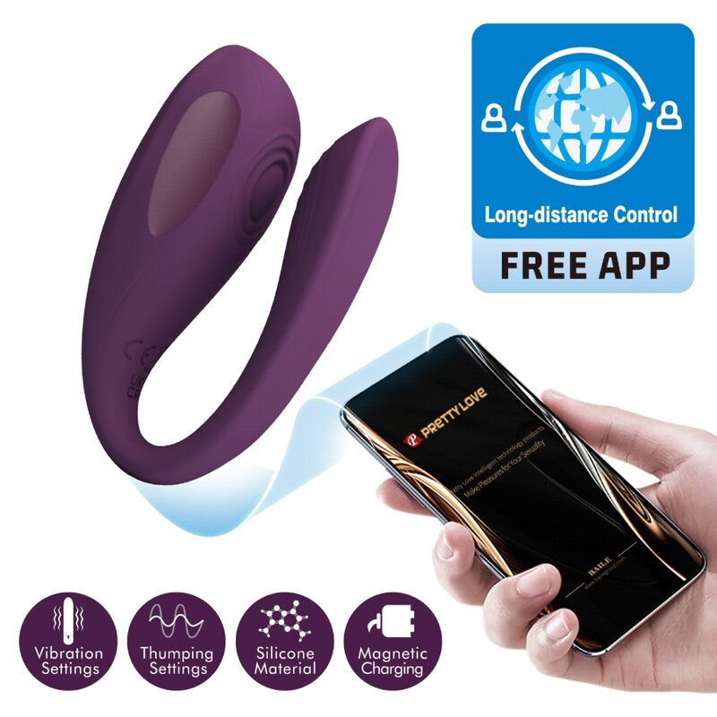 PRETTY LOVE - AARI MASSEUR CLITORIDIEN LILA APPLICATION GRATUITE