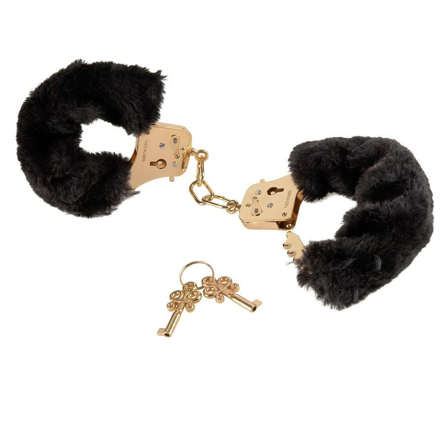 FETISH FANTASY GOLD - MENOTTES DE LUXE EN FOURRURE