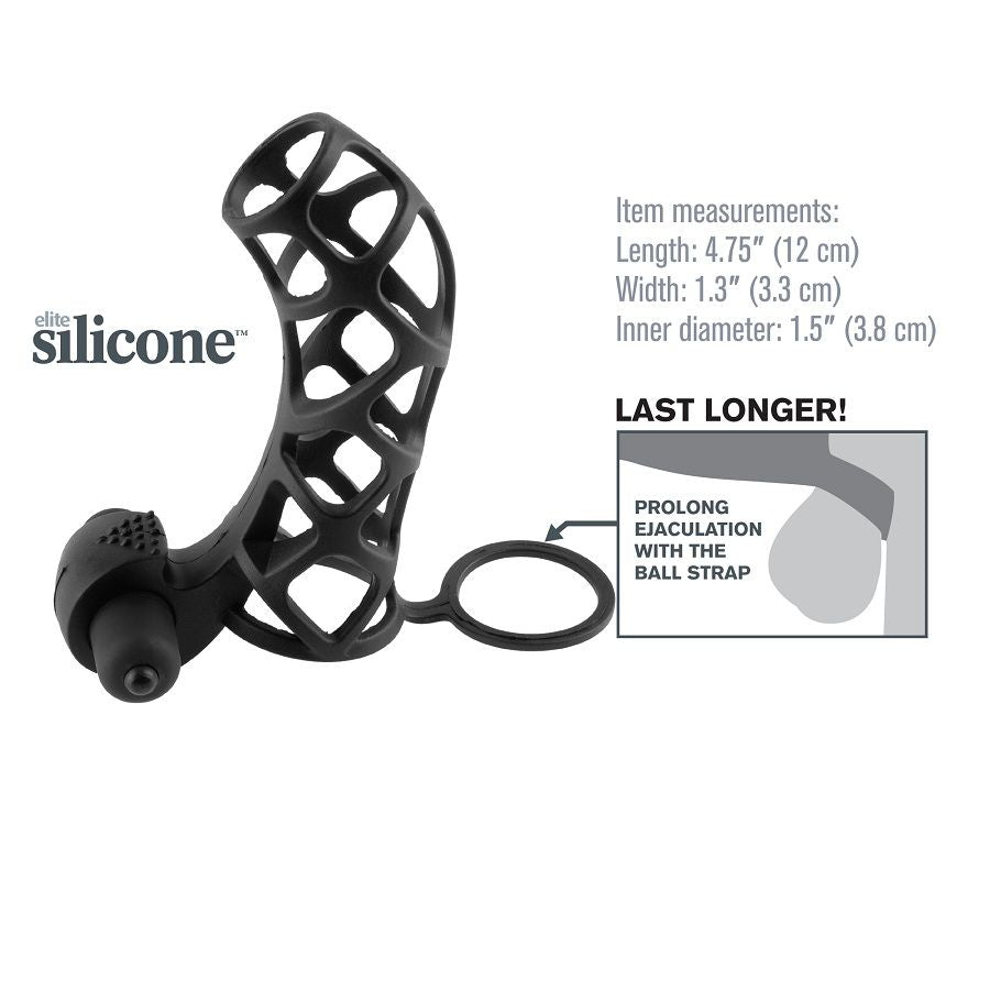 FANTASY X- TENSIONS - CAGE DE PÉNIS EN SILICONE EXTRÊME