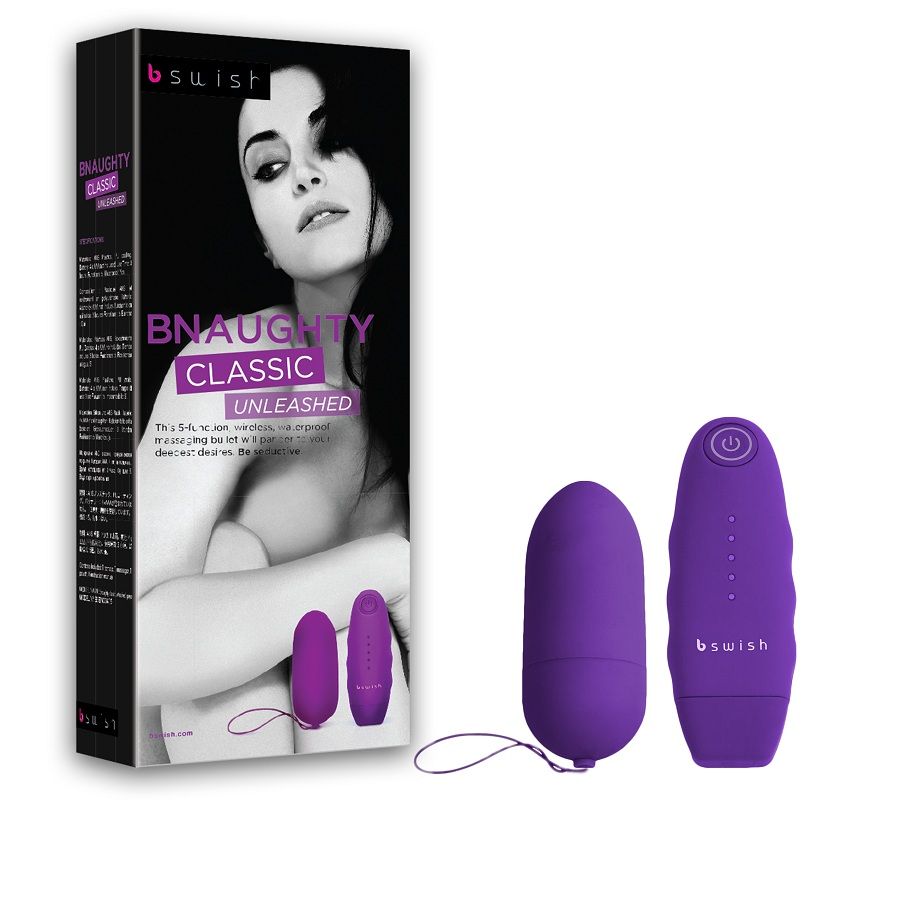 B SWISH - BNAUGHTY UNLEASHED TÉLÉCOMMANDE CLASSIQUE ROSE