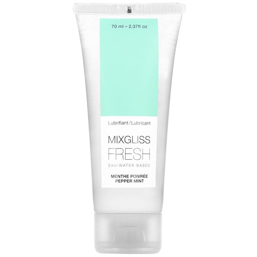MIXGLISS - LUBRIFIANT À BASE D'EAU GOÛT MENTHE FRAÎCHE 70 ML