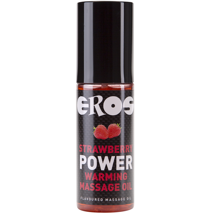 EROS FRAISE HUILE DE MASSAGE CHAUFFANTE