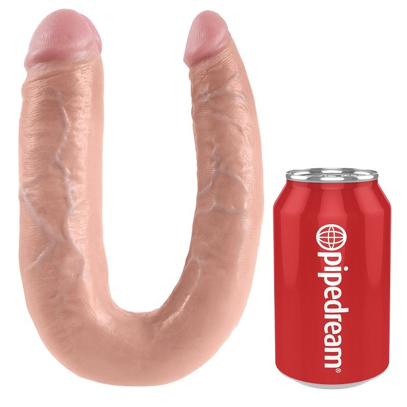 KING COCK - GODEMICHET DOUBLE PÉNÉTRATION 17,8 CM NATUREL