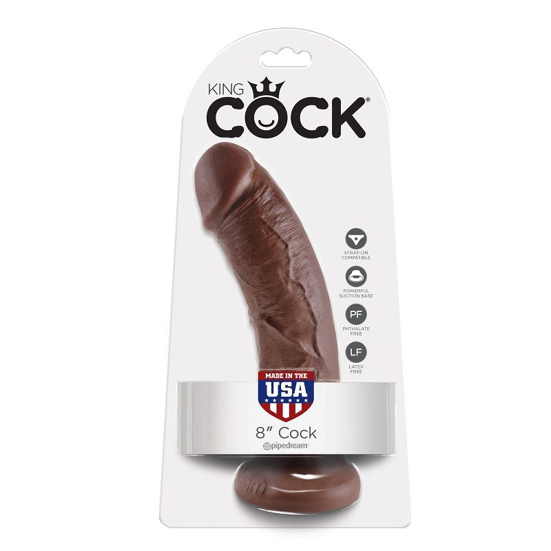 KING COCK - 8 COQS MARRON 20,3 CM