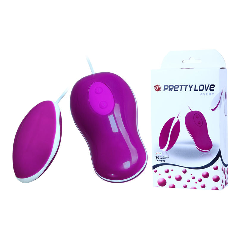 PRETTY LOVE - FLIRTATION ŒUF VIBRANT AVEC TÉLÉCOMMANDE AVERY