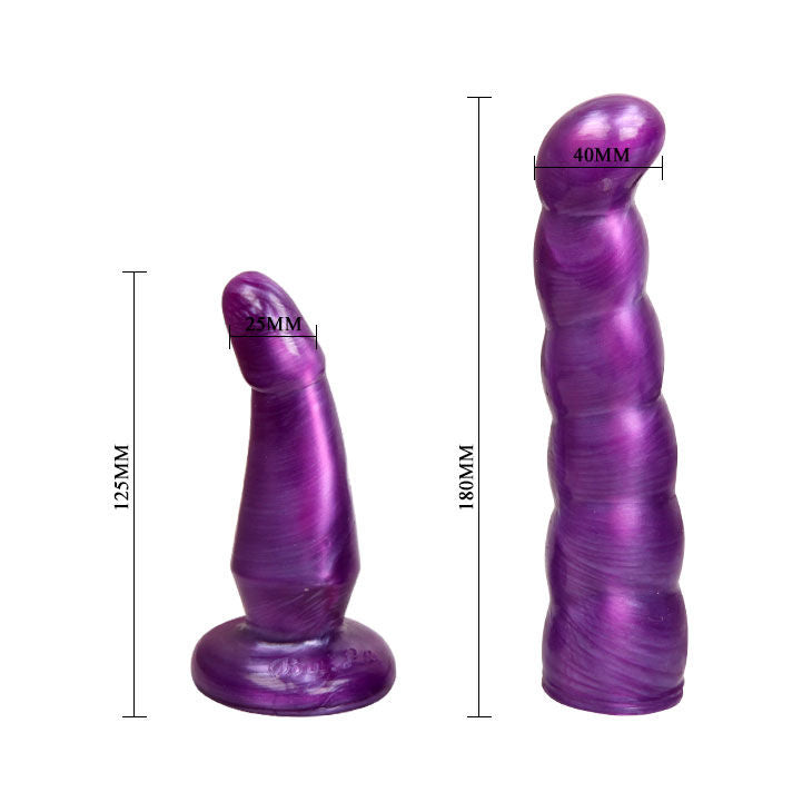 BAILE - GODEMICHET ANAL ET VAGINAL FEMME LILAS POINT G 17 CM