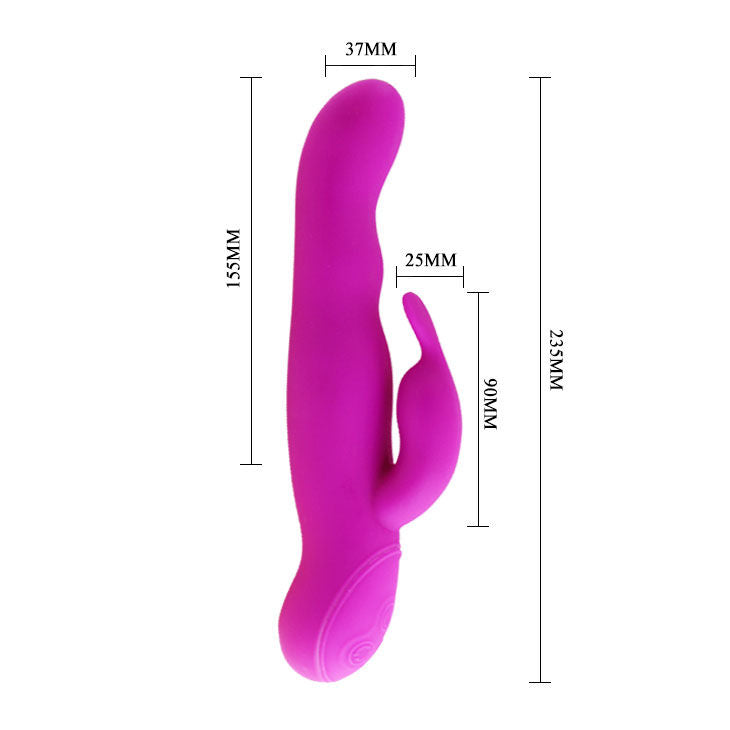 PRETTY LOVE - VIBRATEUR HALE-LILAC ROTATIF DE HAUTE QUALITÉ