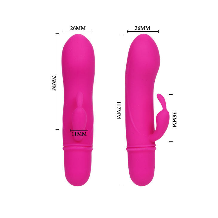 PRETTY LOVE - VIBROMASSEUR DE FLIRT AVEC LAPIN CAESAR