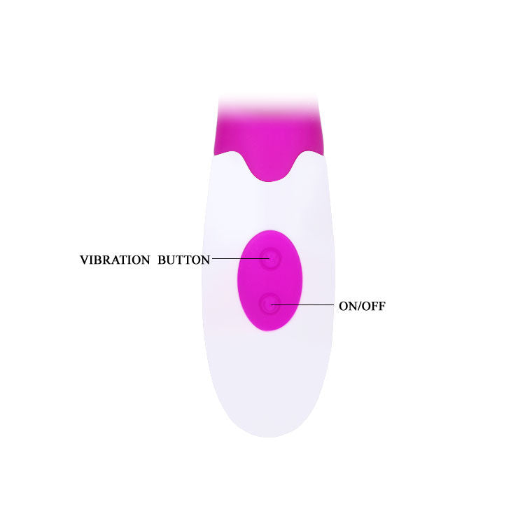 PRETTY LOVE - FLIRTATION ALVIS VIBRATEUR AVEC STIMULATEUR CLITORIDIEN
