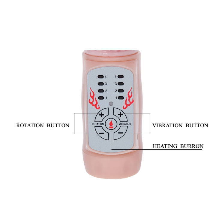BAILE - ROTATEUR FEU BUNNY AVEC SYSTÈME INCENDIE