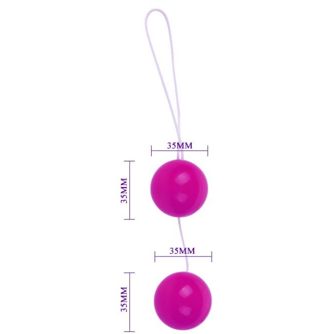 BAILE - BILLES JUMELLES VIOLETTES BILLES CHINOISES UNISEXE