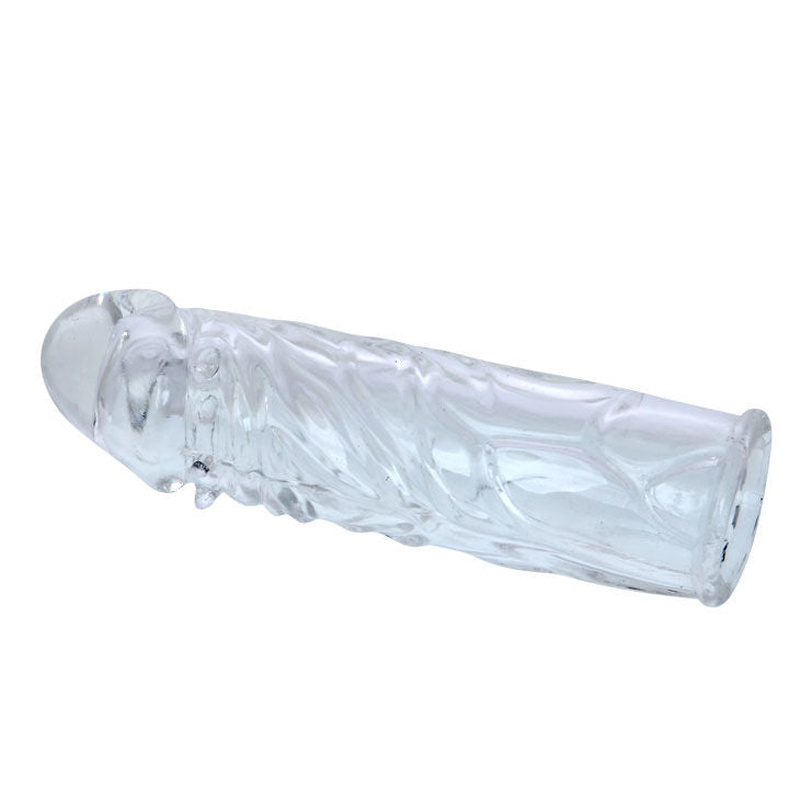 BAILE - GOURDE DE PÉNIS LILAS EN SILICONE ADAPTABLE 13 CM