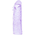 BAILE - GOURDE DE PÉNIS LILAS EN SILICONE ADAPTABLE 13 CM