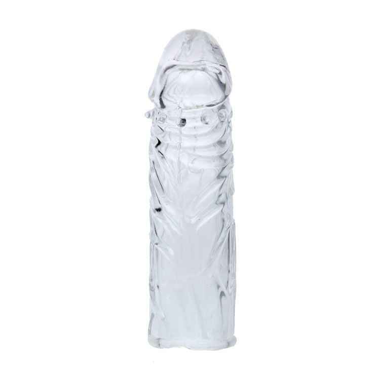BAILE - GAINE PÉNIS STIMULANTE EN SILICONE ROSE 13 CM