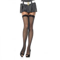 LEG AVENUE - PETITES CHAUSSETTES RÉSILLE AVEC DENTELLE MODÈLE 2