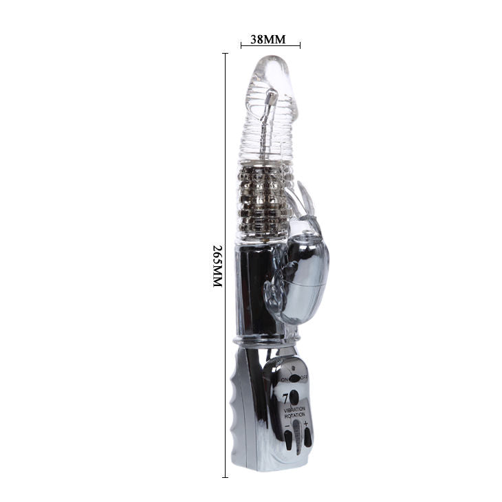 BAILE - AMOUR ROCKET ROTATEUR TRANSPARENT 26,5 CM