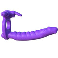 ANNEAUX FANTASY C-RINGZ - LAPIN VIBRANT DOUBLE EN SILICONE