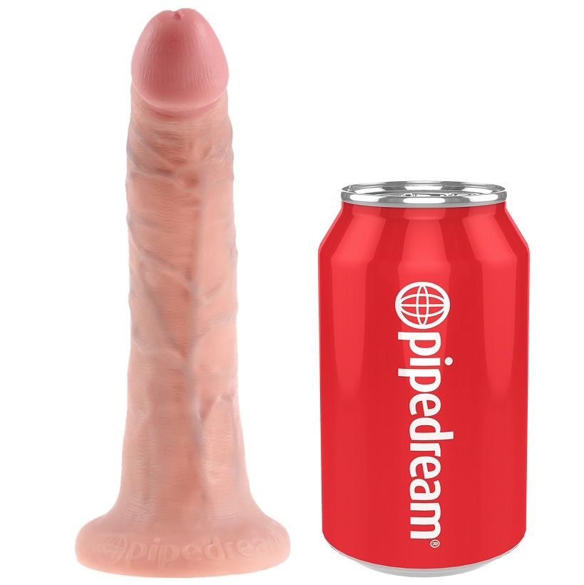KING COCK - HARNESS MIT REALISTISCHEM PENIS 17,8 CM