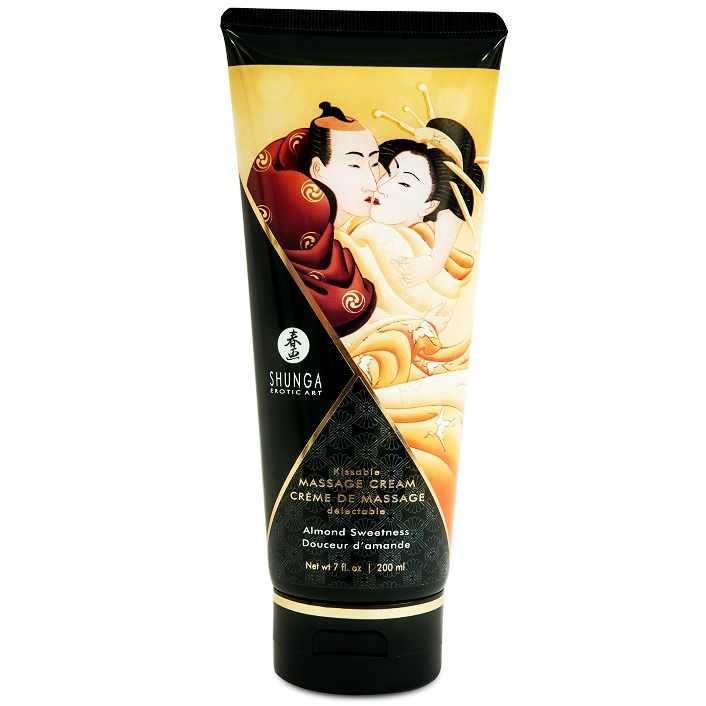 SHUNGA - CRÈME DE MASSAGE AMANDE DOUCE 200 ML