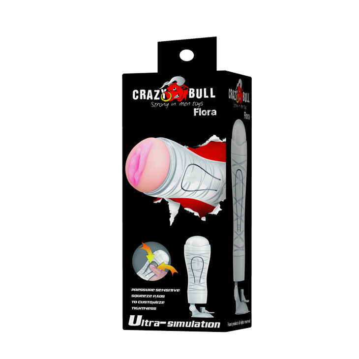 CRAZY BULL - FLORA VAGINA AVEC BASE MASTURBATEUR