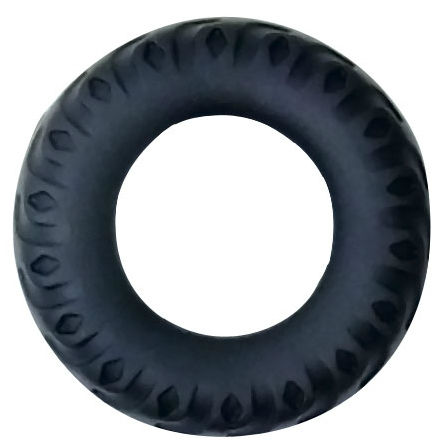 BAILE - ANNEAU PÉNIEN TITAN NOIR VERT 2 CM