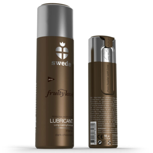 SWEDE - LUBRIFIANT GOÛT CHOCOLAT NOIR FRUITY LOVE 50 ML
