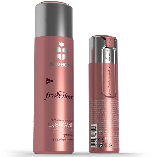 SWEDE - LUBRIFIANT D'AMOUR FRUITÉ MOUSSEUX À LA FRAISE 100 ML