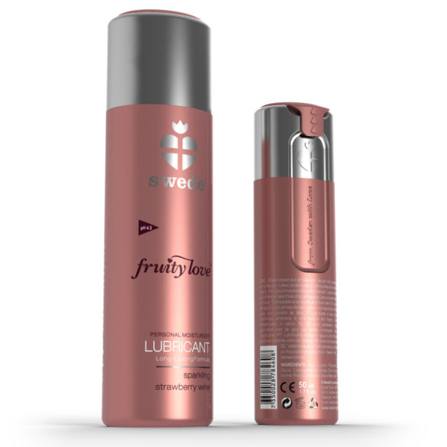 SWEDE - LUBRIFIANT D'AMOUR FRUITÉ MOUSSEUX DE FRAISE 50 ML