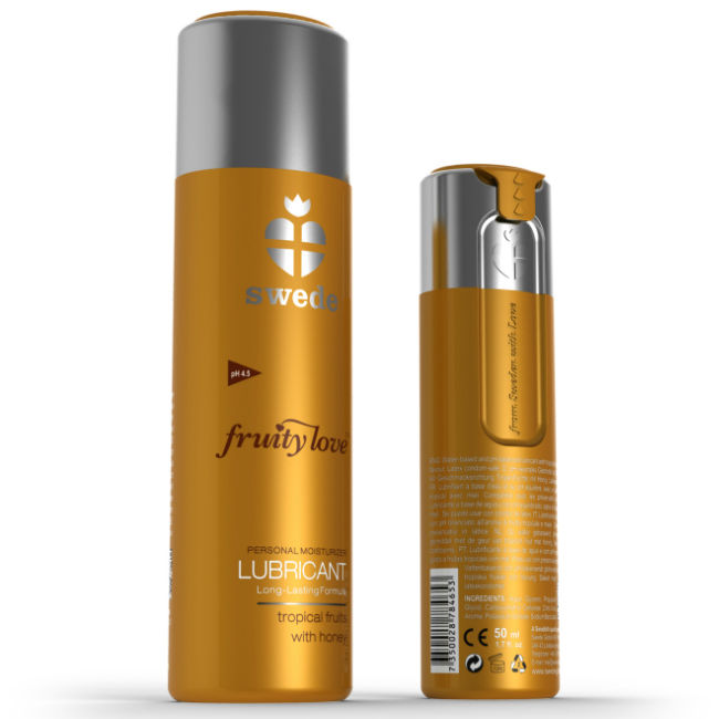 SWEDE - LUBRIFIANT FRUITY LOVE MIEL DE FRUITS TROPICAUX 100 ML