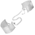 BIJOUX - DÉSIR MÉTALLIQUE MENOTTES MÉTALLISÉES ARGENT