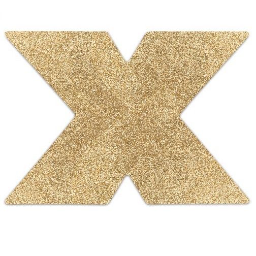 BIJOUX - CACHE-SEINS INDISCRETS FLASH CROSS GOLD