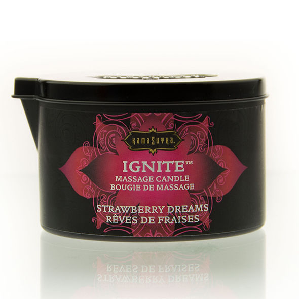 KAMASUTRA - BOUGIE DE MASSAGE STRAWBERRY DREAMS 170 GR