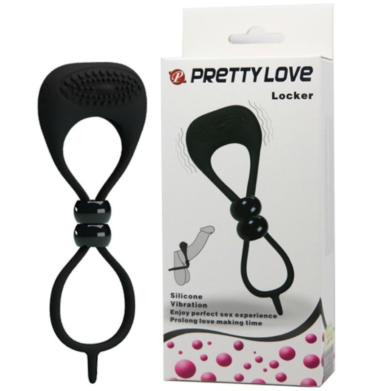 PRETTY LOVE - ANNEAU DOUBLE POUR PÉNIS ET TESTICULES