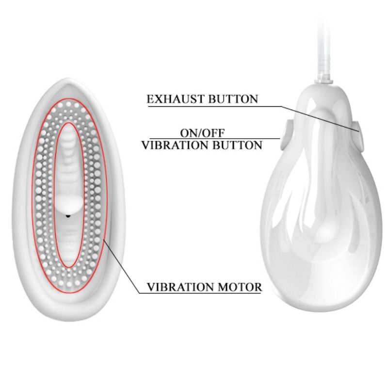 PRETTY LOVE - FLIRTATION SAUGEN STIMULATOR LEIDENSCHAFTLICHER LIEBHABER