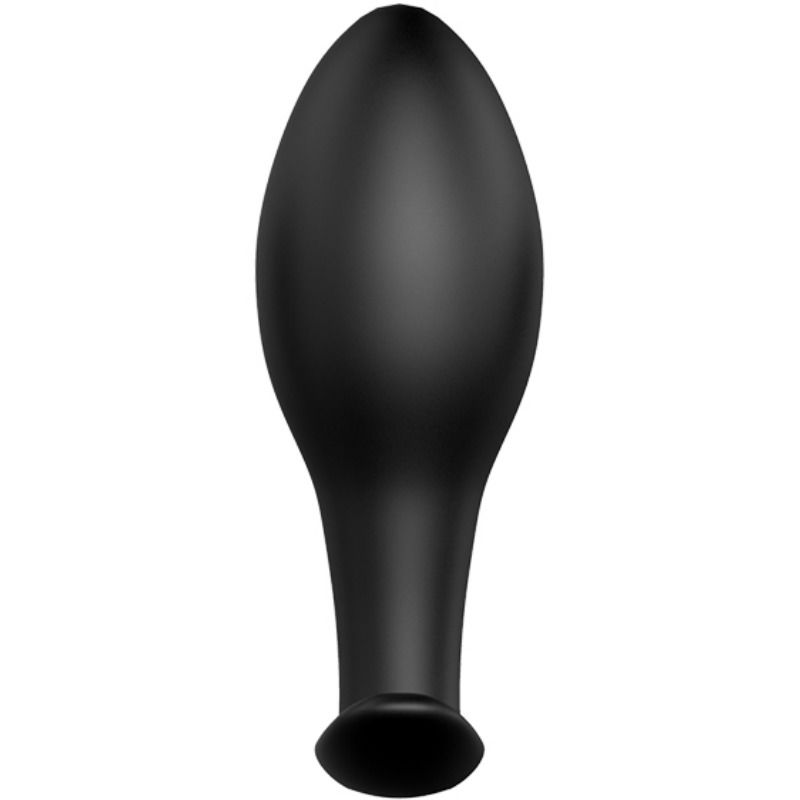 PRETTY LOVE - PLUG ANAL ANCRE SILICONE 12 MODES DE VIBRATION NOIR