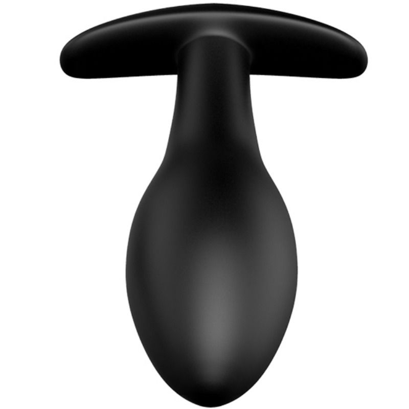 PRETTY LOVE - PLUG ANAL ANCRE SILICONE 12 MODES DE VIBRATION NOIR